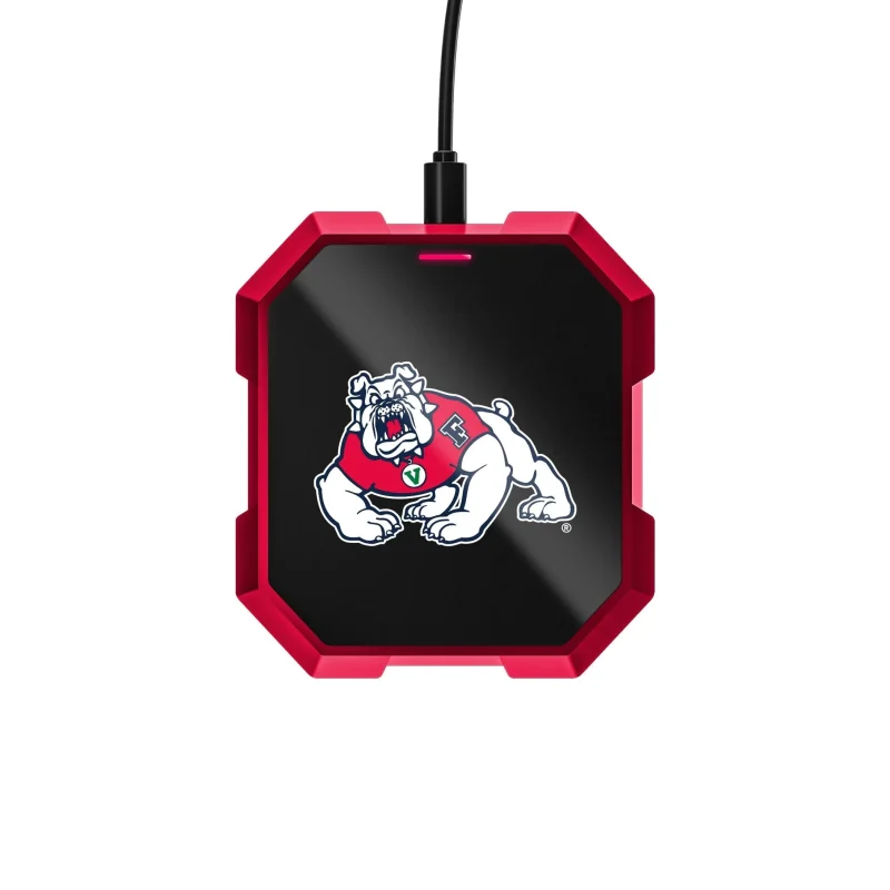 fresno state bulldogs wireless charger pad