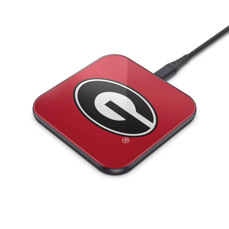 georgia bulldogs wireless charger pad 1