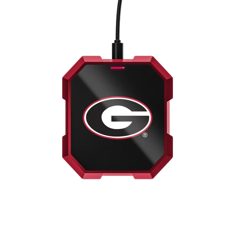 georgia bulldogs wireless charger pad