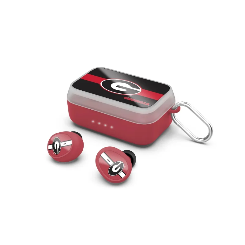 georgia bulldogs wireless earbuds for sports