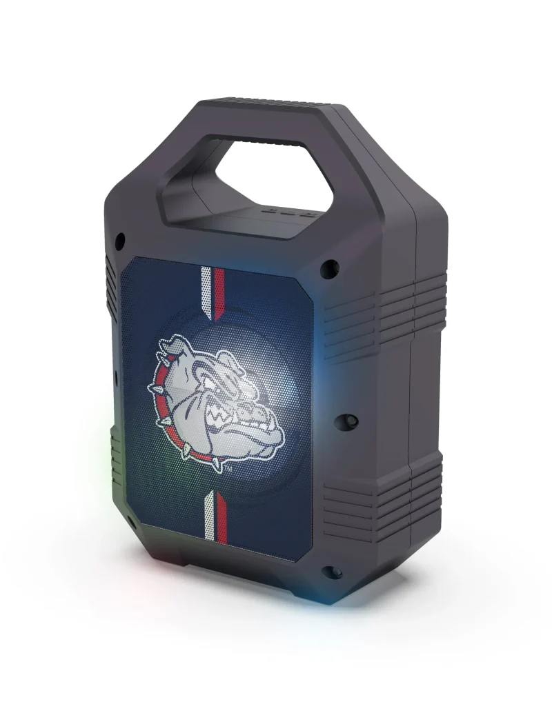 gonzaga bulldogs xl bluetooth speaker led wireless sound