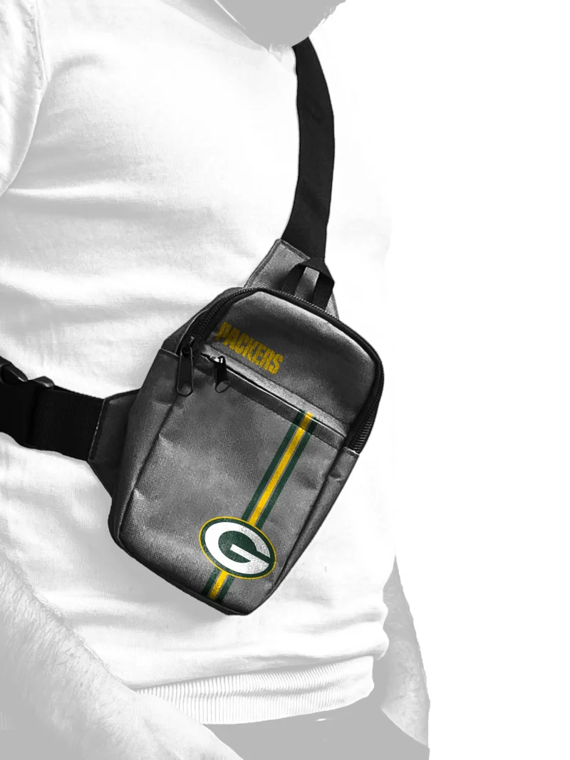 green bay packers cross body tech bag nfl official scaled