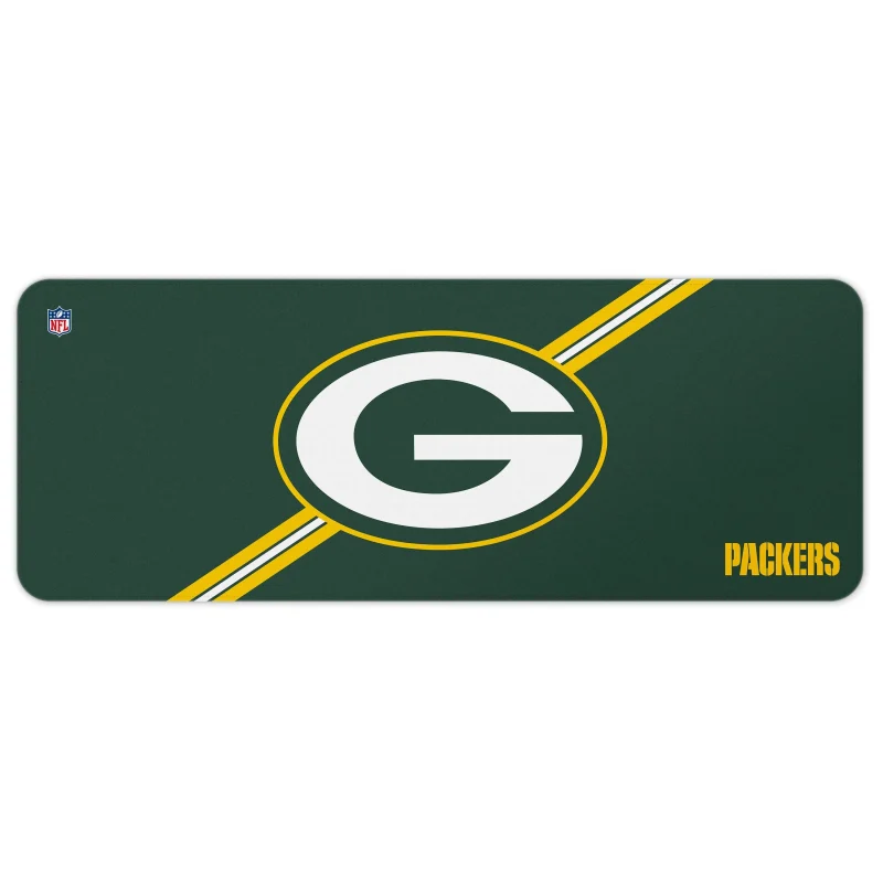 green bay packers nfl desk mat team stripe design scaled