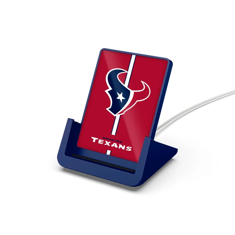 houston texans nfl wireless charging stand