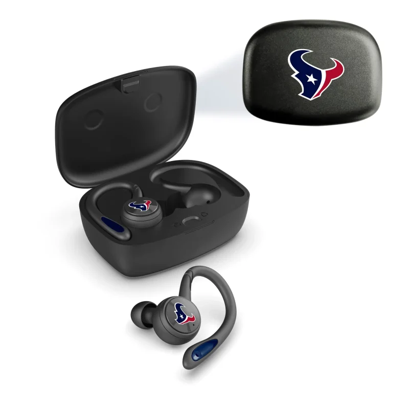 houston texans true wireless bluetooth earbuds