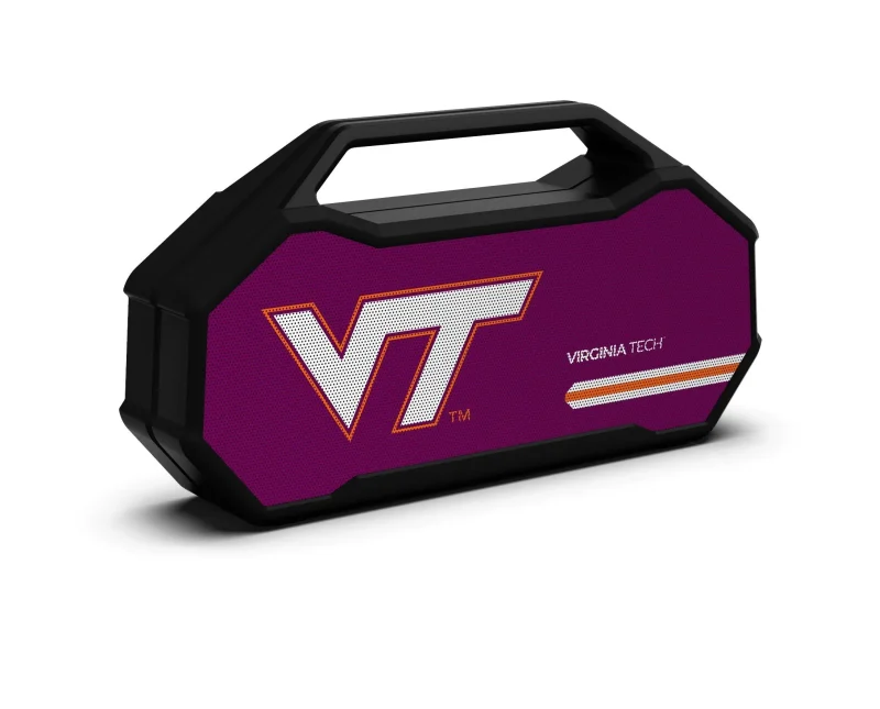 illinois tech hokies shockbox xl wireless speaker