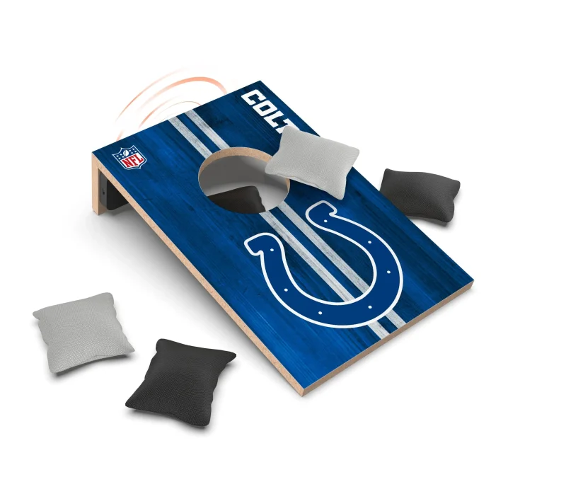 indianapolis colts nfl cornhole set bluetooth speaker scaled