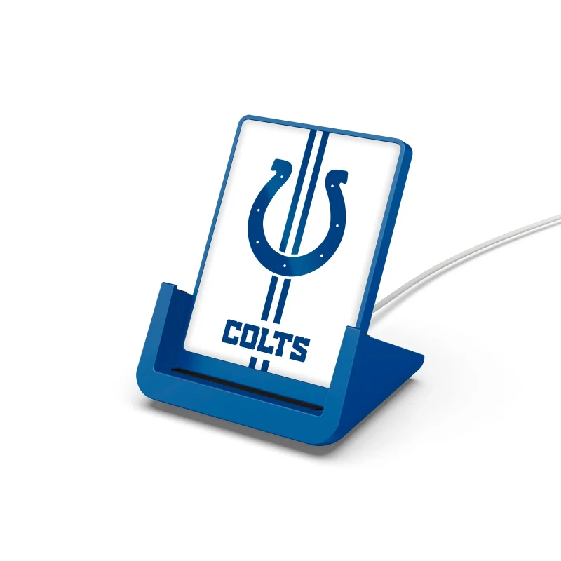 indianapolis colts wireless phone charger stand nfl edition