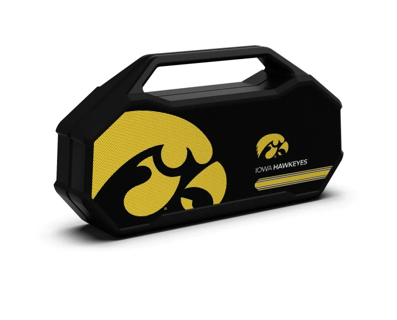 iowa hawkeyes shockbox xl portable speaker