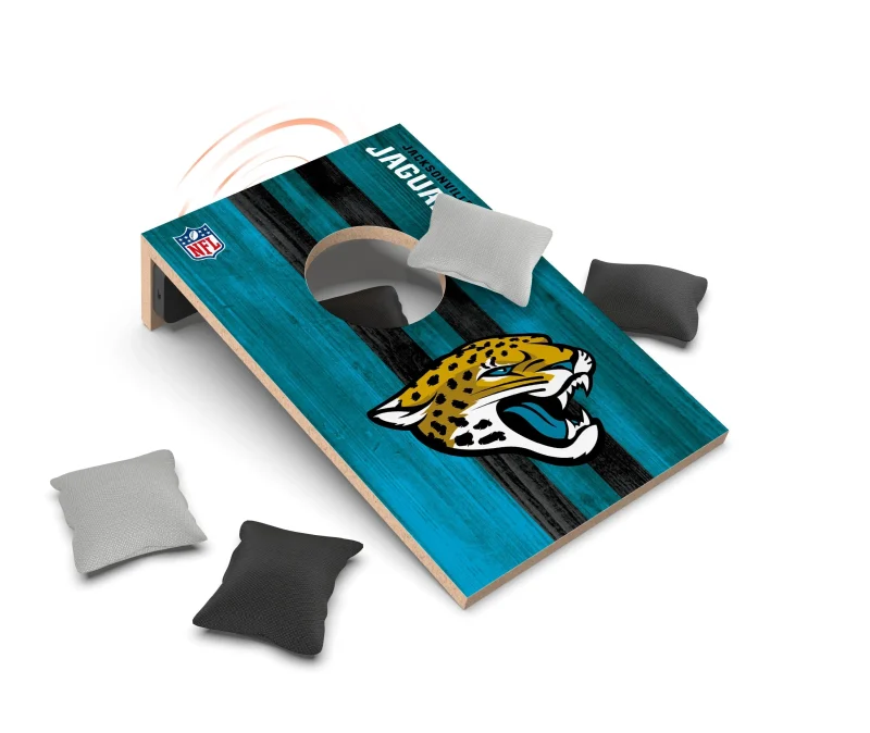 jacksonville jaguars cornhole set bluetooth speaker scaled