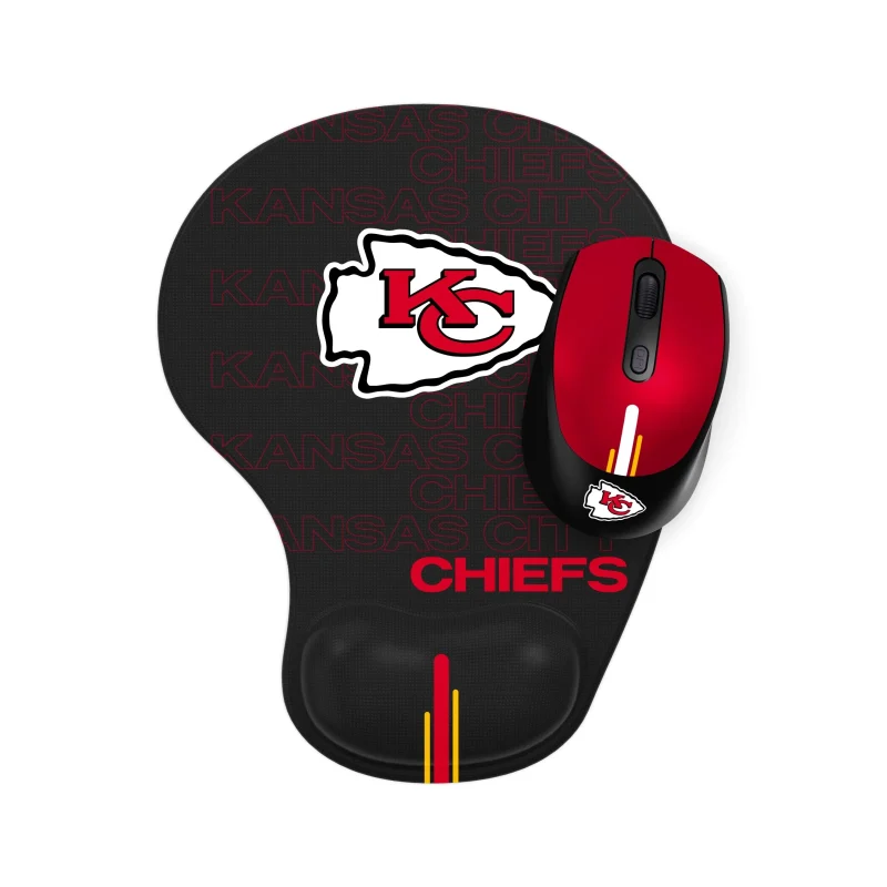 kansas city chiefs nfl mouse mousepad combo scaled