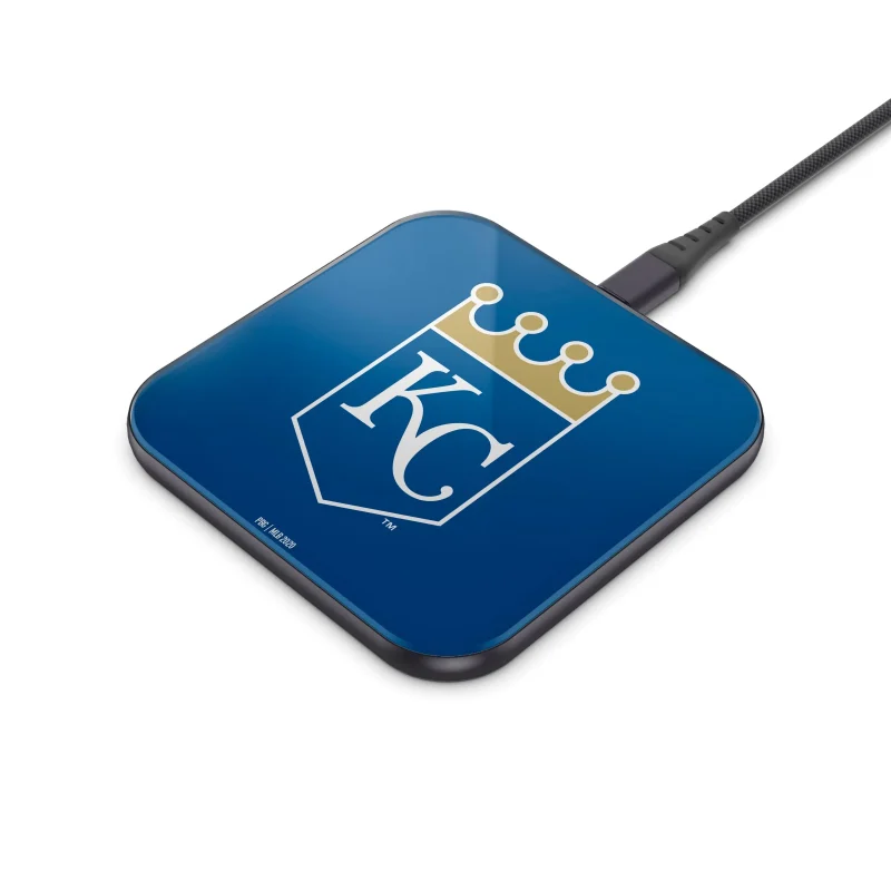 kansas city royals mlb wireless charger pad