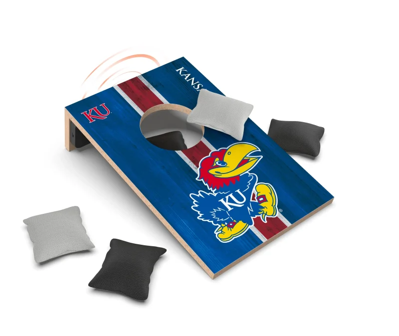 kansas jayhawks bluetooth cornhole speaker scaled