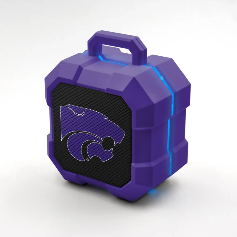 kansas state wildcats led bluetooth speaker