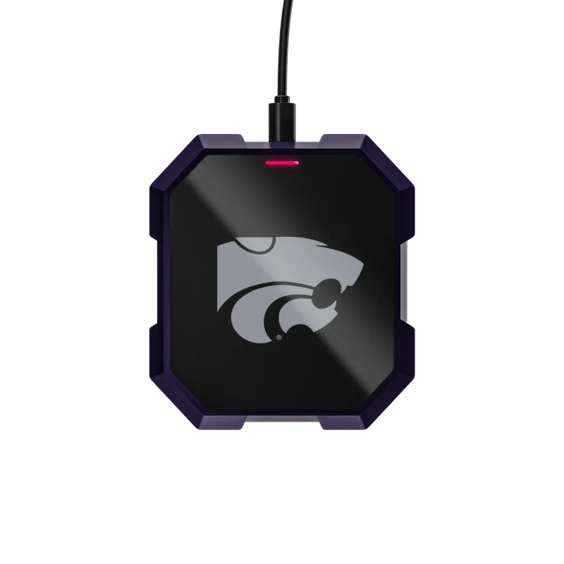 kansas state wildcats wireless charger pad