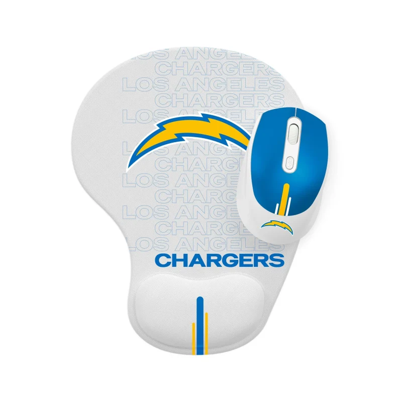 la chargers nfl mouse mousepad combo scaled