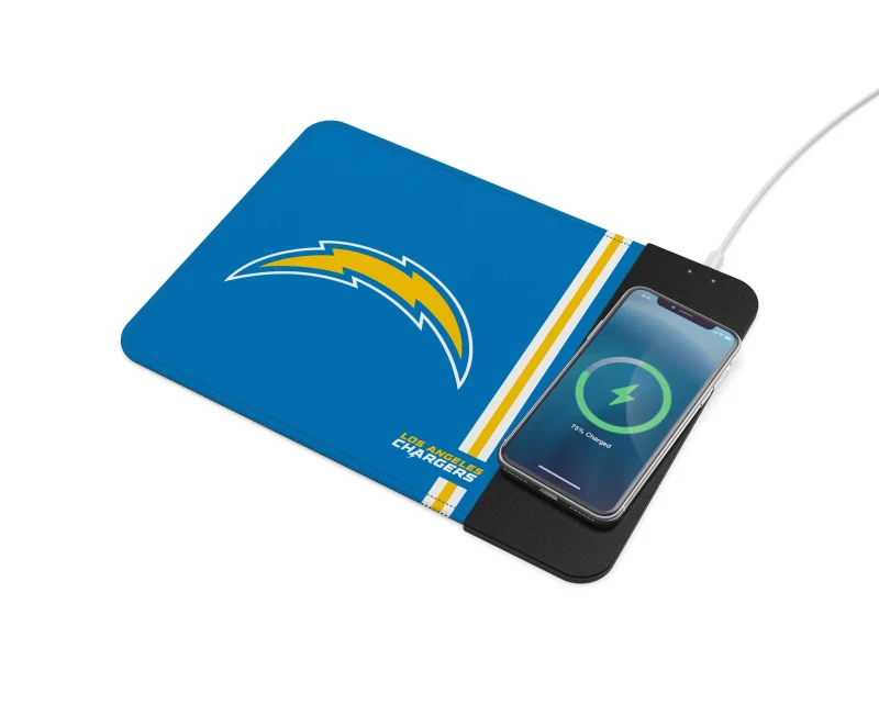 la chargers nfl wireless charger mousepad scaled