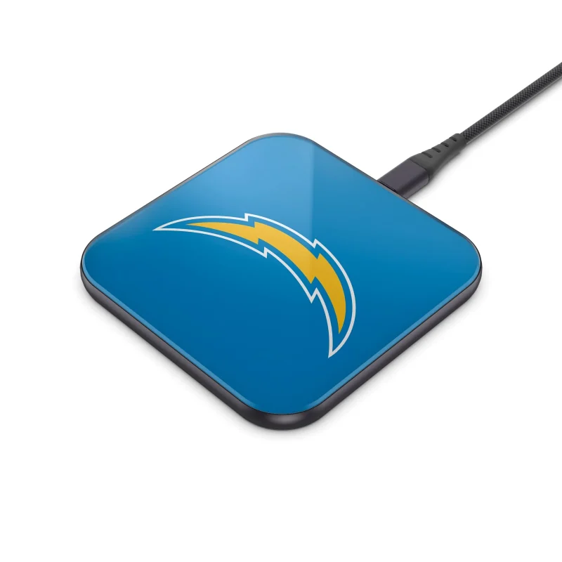 la chargers nfl wireless charger pad