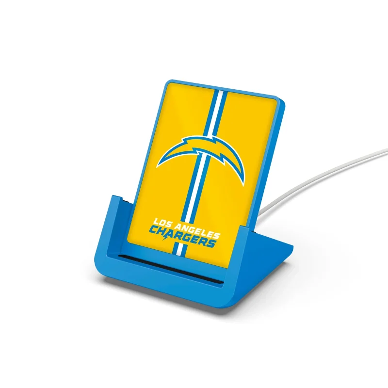 la chargers nfl wireless charger stand