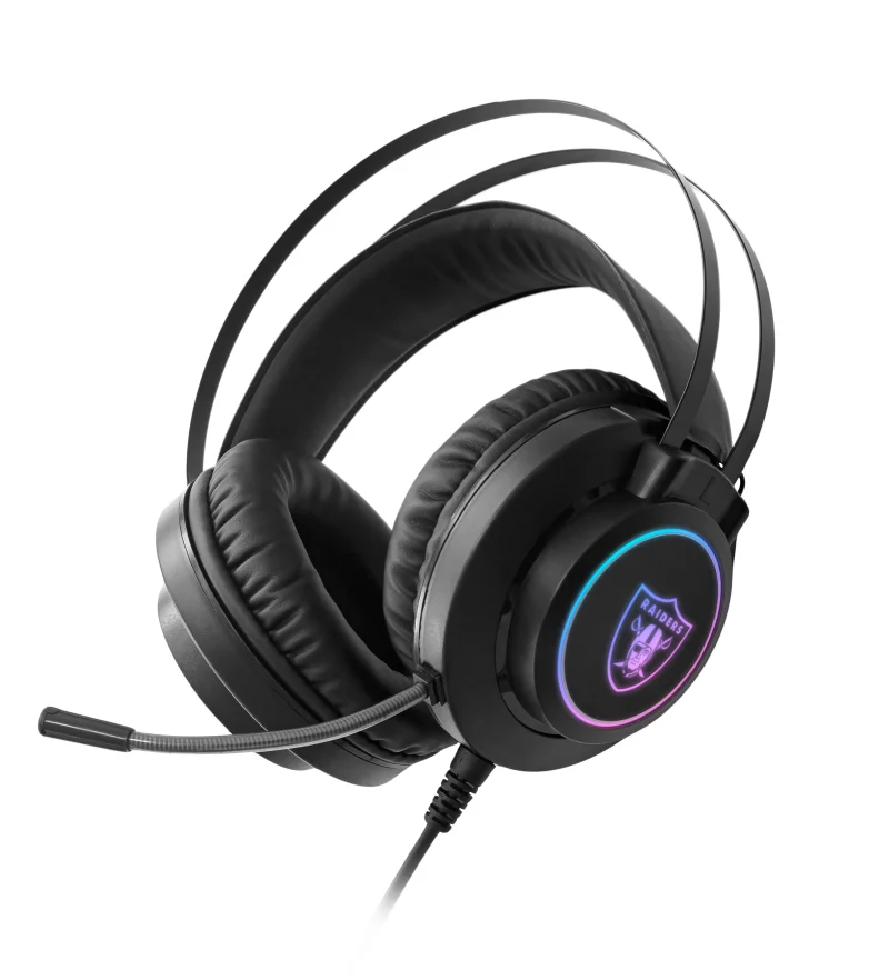 las vegas raiders nfl led gaming headset optimized for gamers scaled