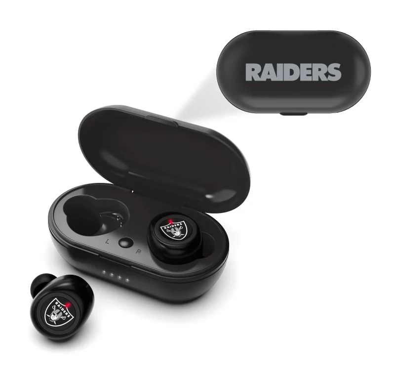 las vegas raiders true wireless earbuds v2 scaled