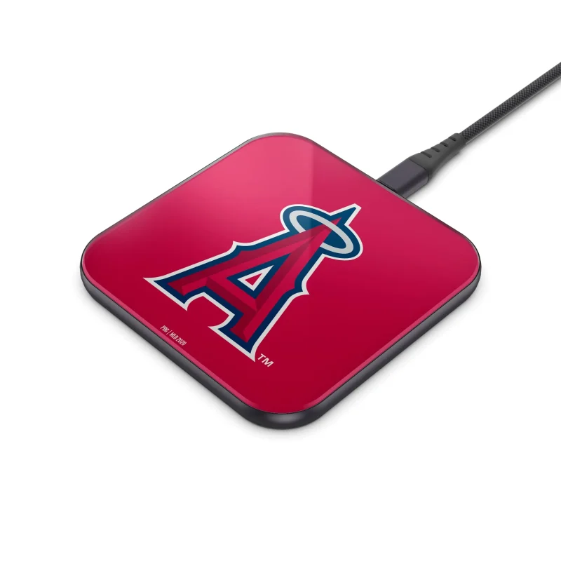 los angeles angels wireless charging pad mlb official