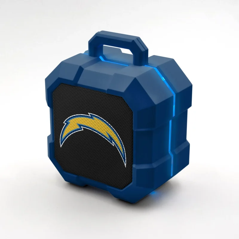 los angeles chargers led bluetooth speaker