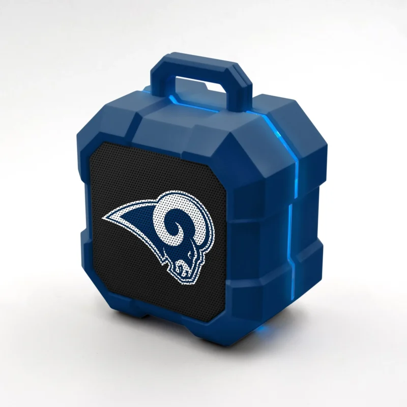 los angeles rams led bluetooth speaker nfl