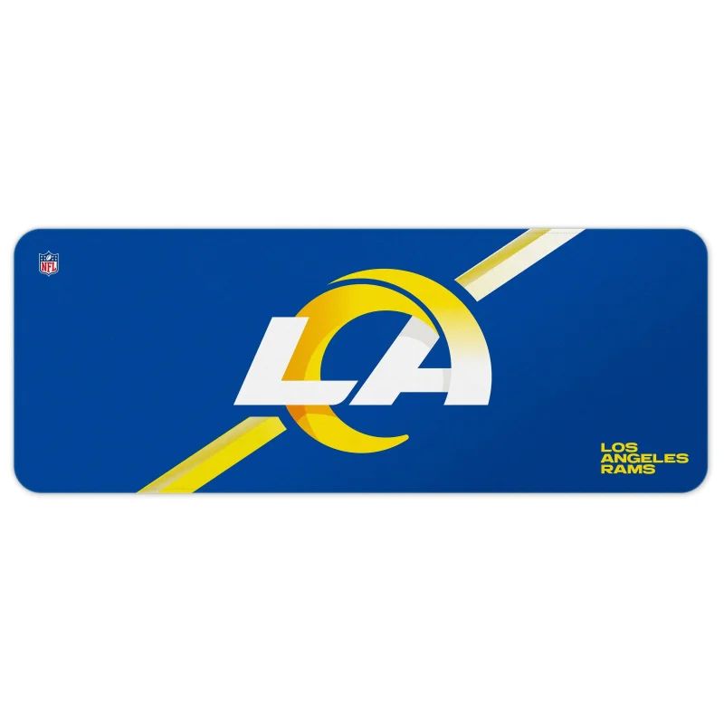 los angeles rams nfl desk mat team stripe design scaled