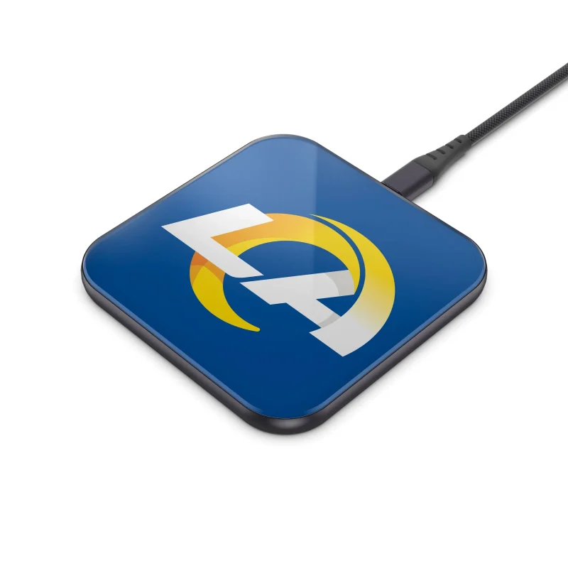 los angeles rams wireless charger pad nfl team edition