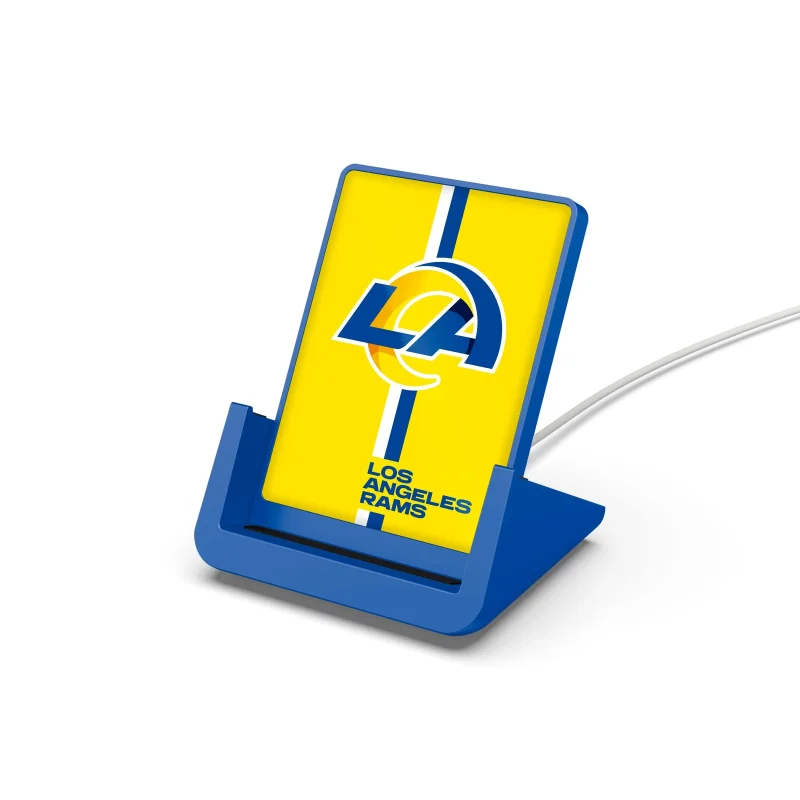 los angeles rams wireless charging stand nfl fan essential