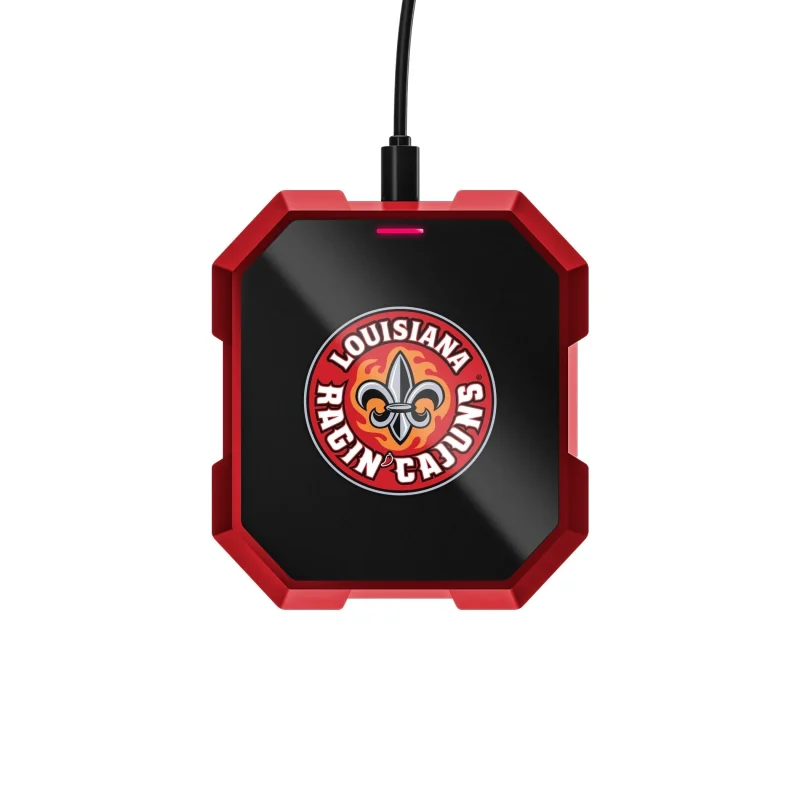 louisiana ragin cajuns wireless charger pad