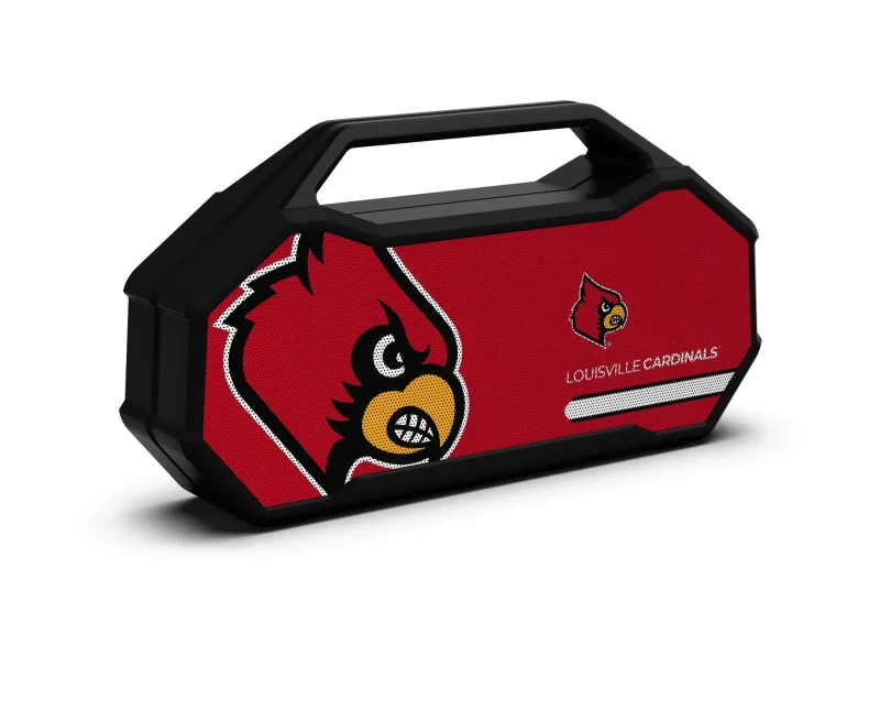 louisville cardinals shockbox xl bluetooth speaker