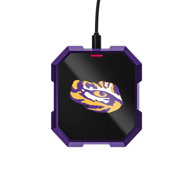 lsu tigers wireless charger pad