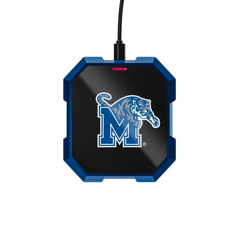 memphis tigers wireless charger pad