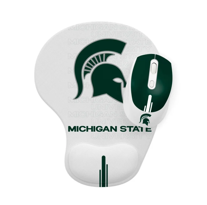 michigan state spartans mouse mousepad bundle