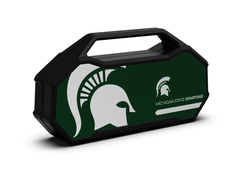 michigan state spartans shockbox xl bluetooth speaker