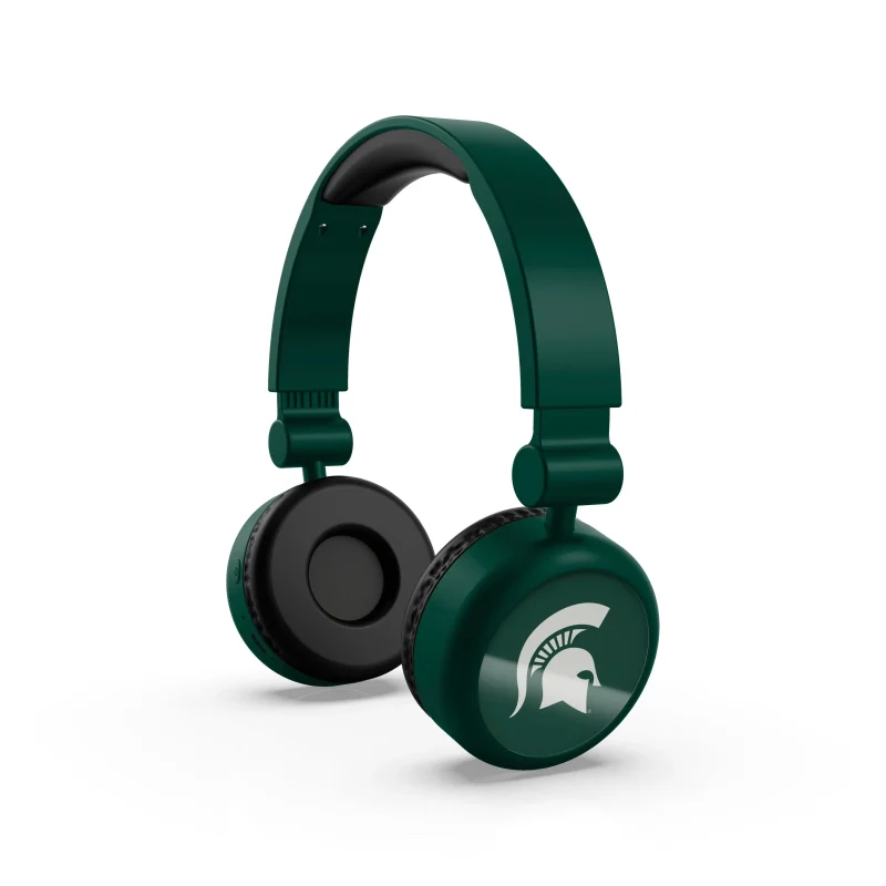 michigan state spartans wireless bluetooth headphones scaled