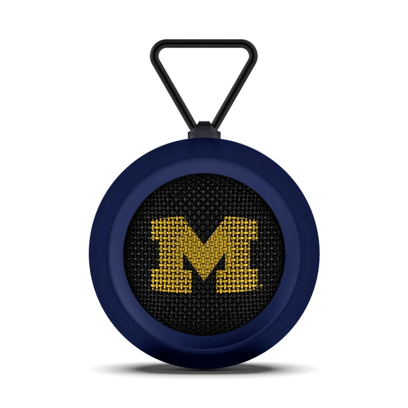 michigan wolverines bluetooth speaker with magnetic base scaled