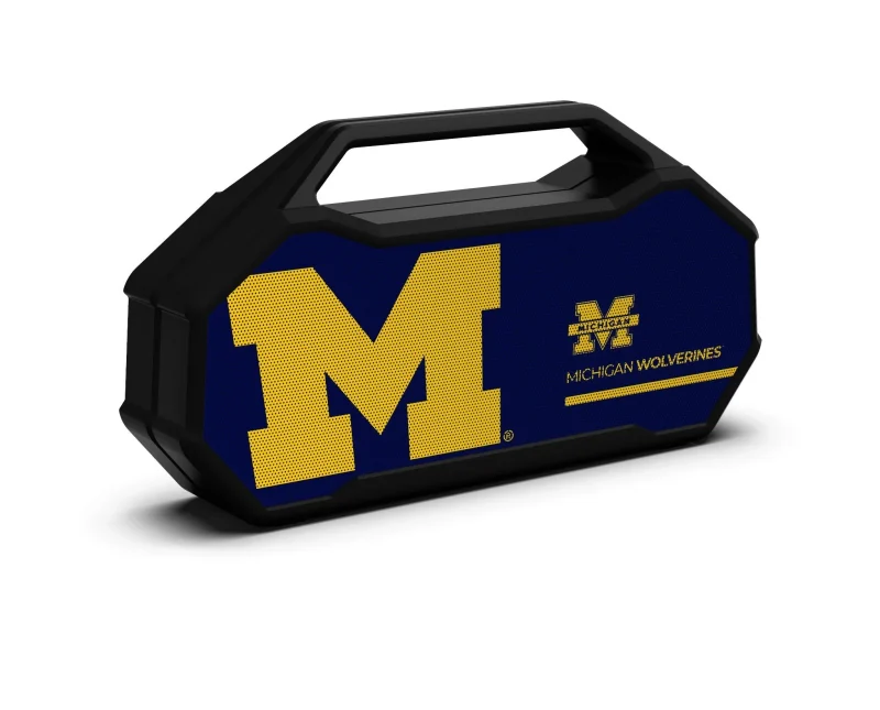 michigan wolverines xl shockbox speaker