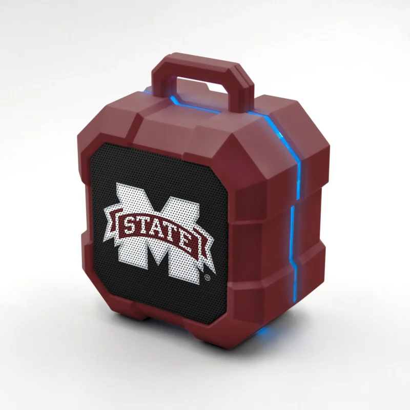 mississippi state bulldogs led bluetooth speaker