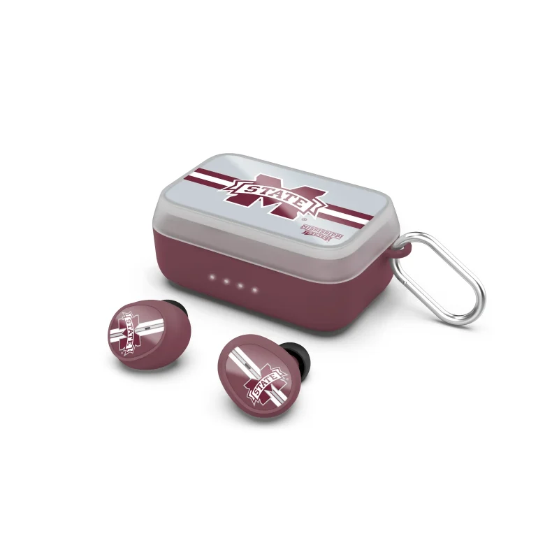 mississippi state bulldogs true wireless earbuds bluetooth