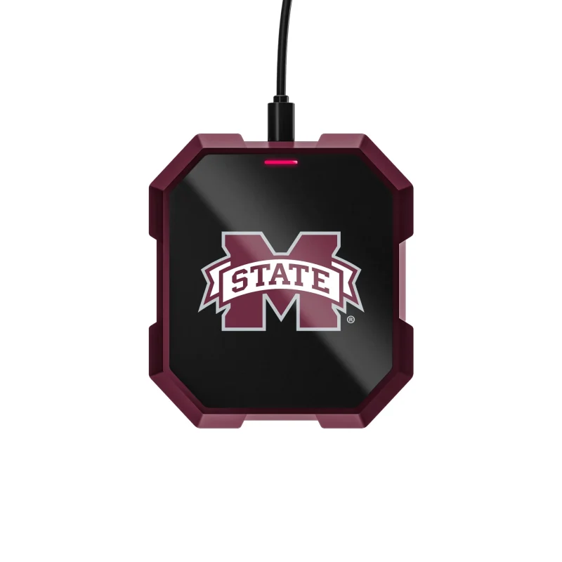 mississippi state bulldogs wireless charger pad