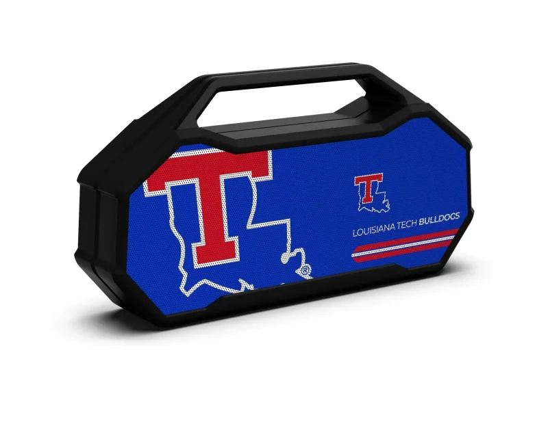 mississippi tech bulldogs shockbox xl bluetooth speaker