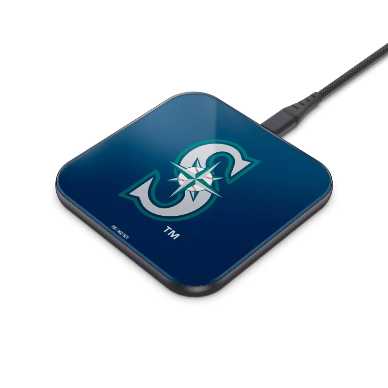 mlb wireless charger pad fast charging convenient design