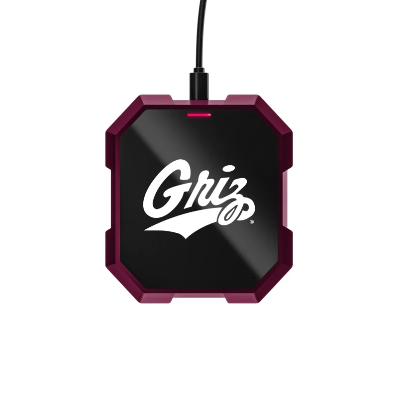 montana grizzlies wireless charger pad