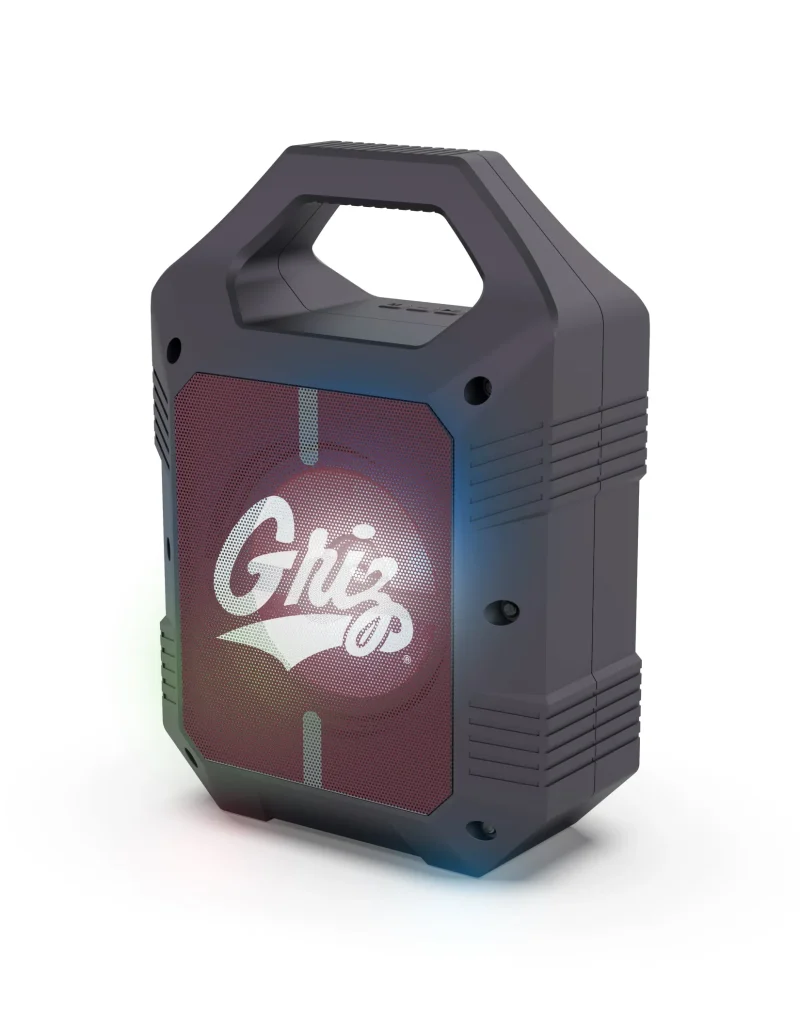 montana grizzlies xl wireless bluetooth speaker with led lights