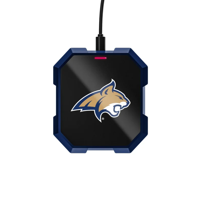 montana state bobcats wireless charger pad