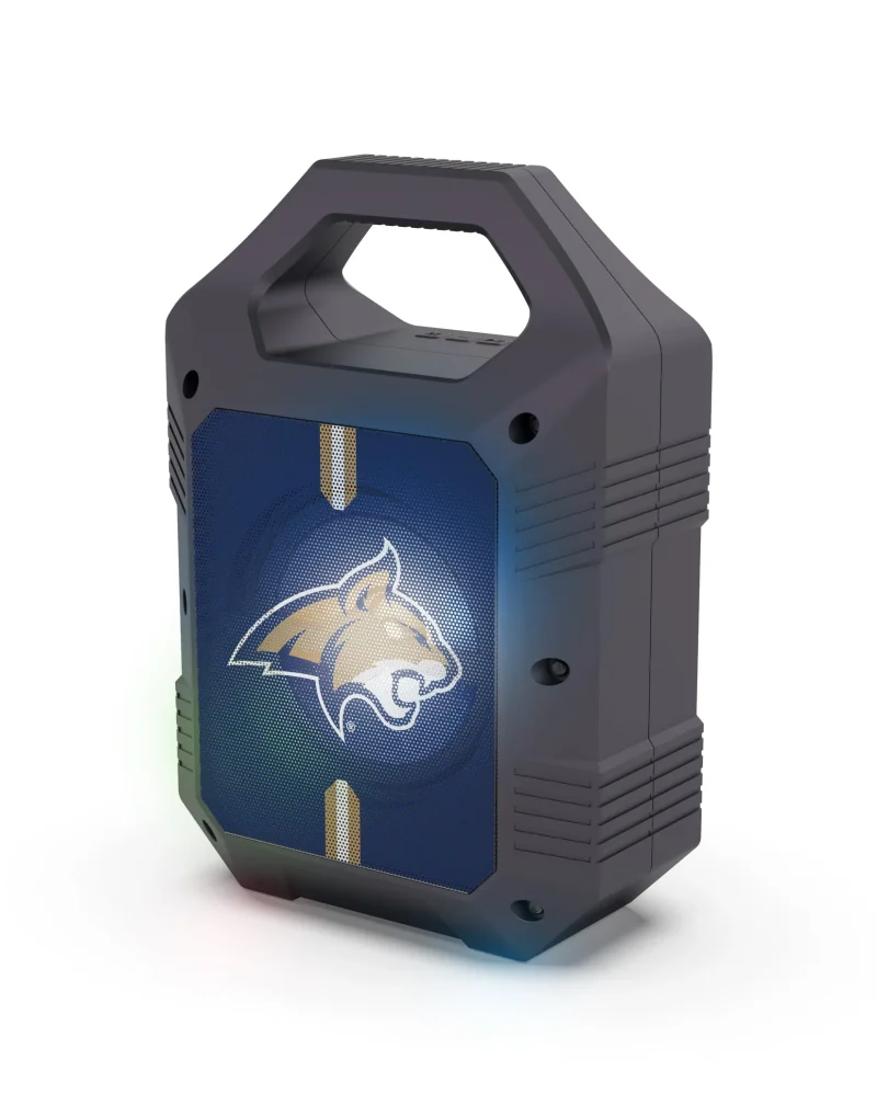 montana state bobcats xl bluetooth speaker led wireless