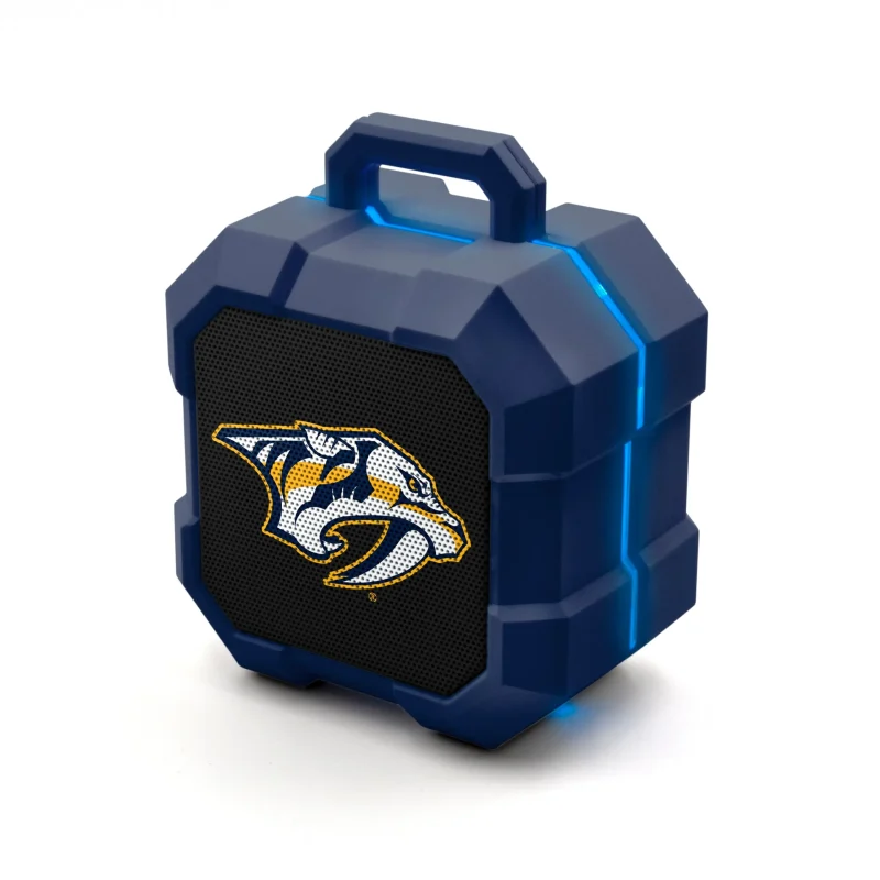 nashville predators led bluetooth speaker